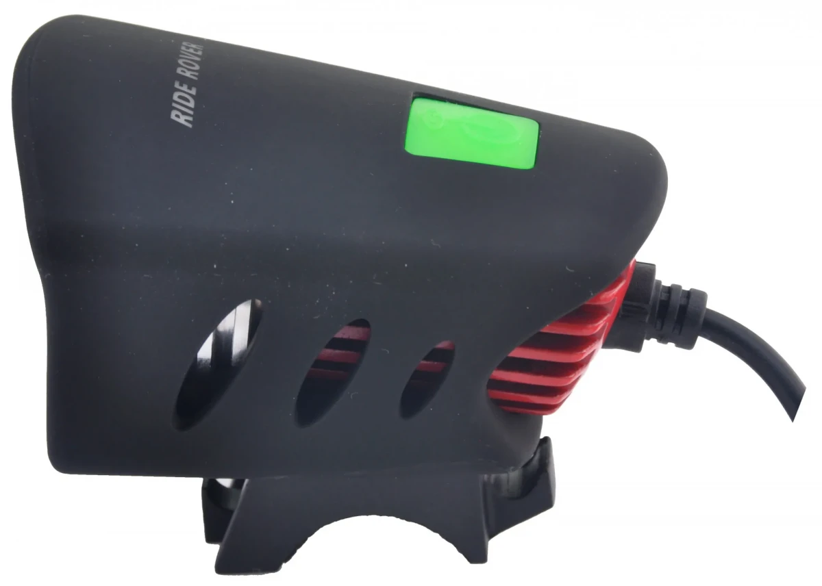 Фонарь передний RideRover Dark Knight LR1-S-USB, 1200 Lm, Черный Фонарь передний RideRover Dark Knight LR1-S-USB, 1200 Lm, Черный