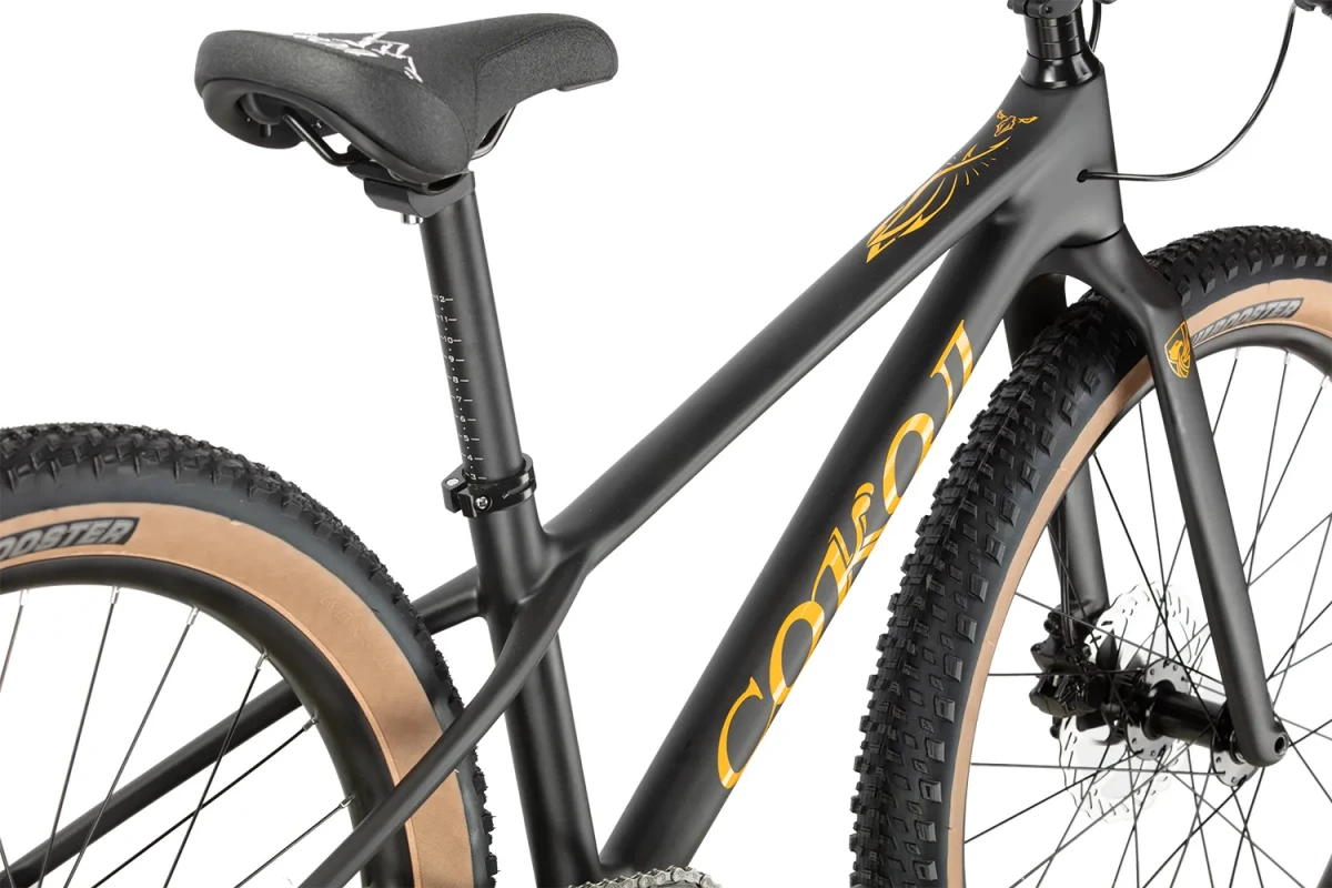 Велосипед Солкол, рама из углеволокна, 24", 2026 Черный/Коричневый Велосипед Солкол, рама из углеволокна, 24", 2026 Черный/Коричневый