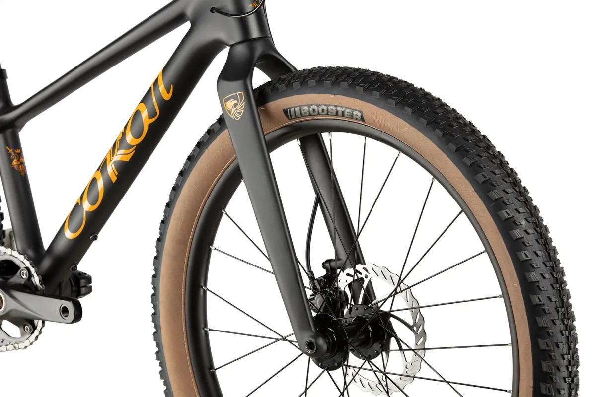 Велосипед Солкол, рама из углеволокна, 24", 2026 Черный/Коричневый Велосипед Солкол, рама из углеволокна, 24", 2026 Черный/Коричневый