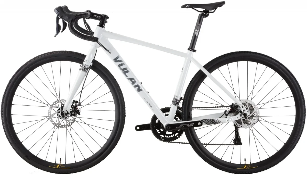 Велосипед 2R Vulan 2026, 700C, Белый/Серебро-Серый Велосипед 2R Vulan 2026, 700C, Белый/Серебро-Серый
