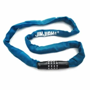 Замок JinJian 609 цепной с ключом, 4 мм/1000 мм