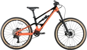 Велосипед Tiny Rock MASTER S 24" Оранжевый / Глянцевый черный