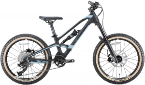 Велосипед Tiny Rock MASTER S 20" Матовый черный /Небесно-голубой