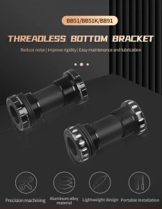 Каретка GINEYEA BB51 Черный